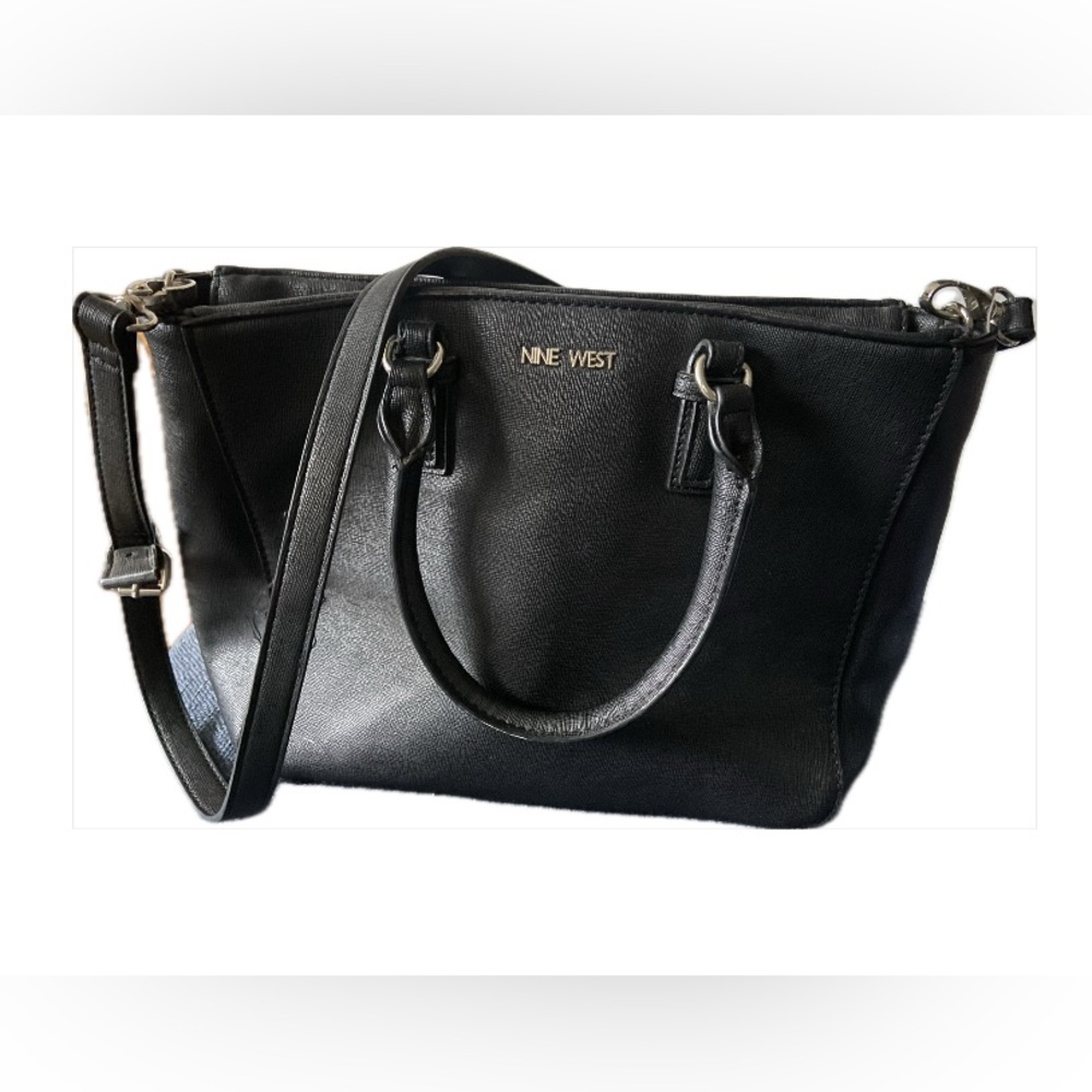 Nine West Women’s Black Satchel Handbag